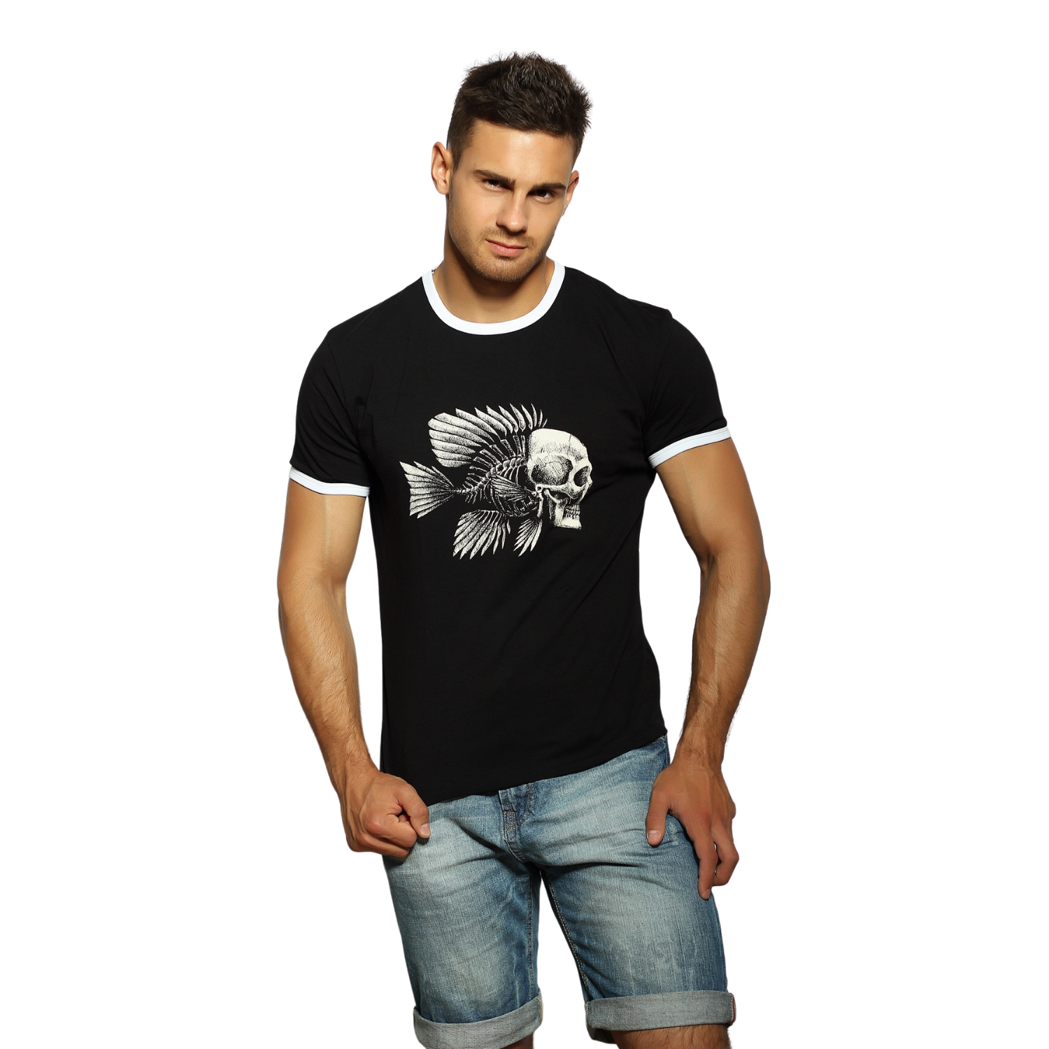 

Футболка мужская Fra'n'co 010225m-EP черная L, Черный, 010225m-EP