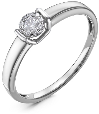 

Кольцо женское Diamond Union 5-3584-103 р.17.5, 5-3584-103