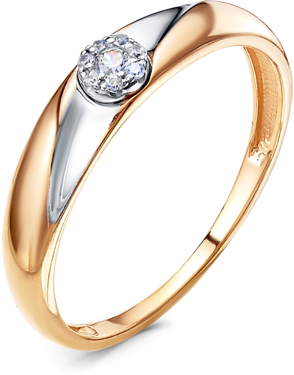 

Кольцо женское Diamond Union 5-3662-103 р.17.5, 5-3662-103