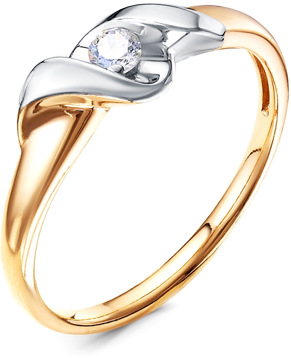 

Кольцо женское Diamond Union 5-3715-103 р.17.5, 5-3715-103