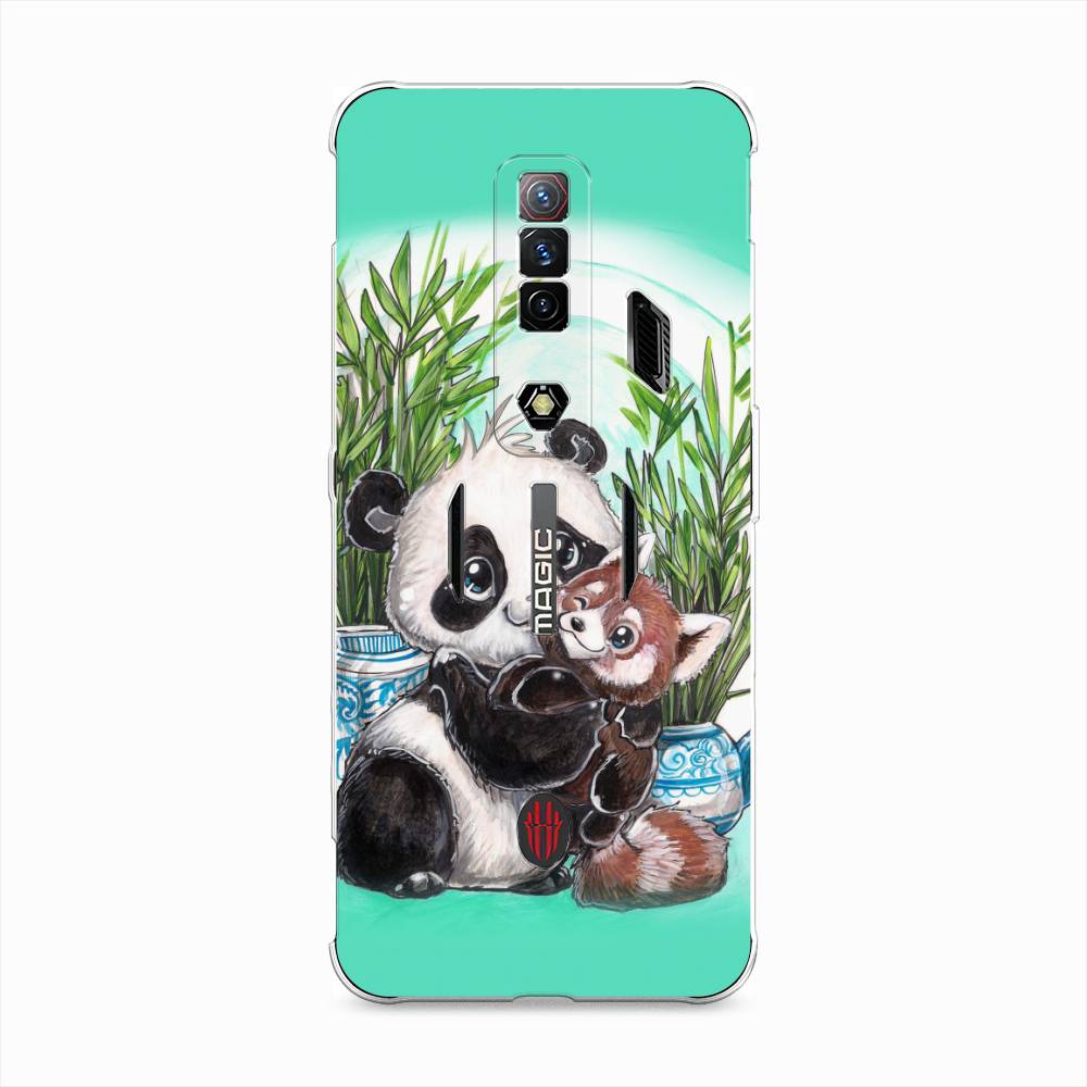 

Чехол Awog на ZTE Nubia Red Magic 7S / ЗТЕ Нубия Ред Мэджик 7С "Друзья зверята", Разноцветный, 136350-2