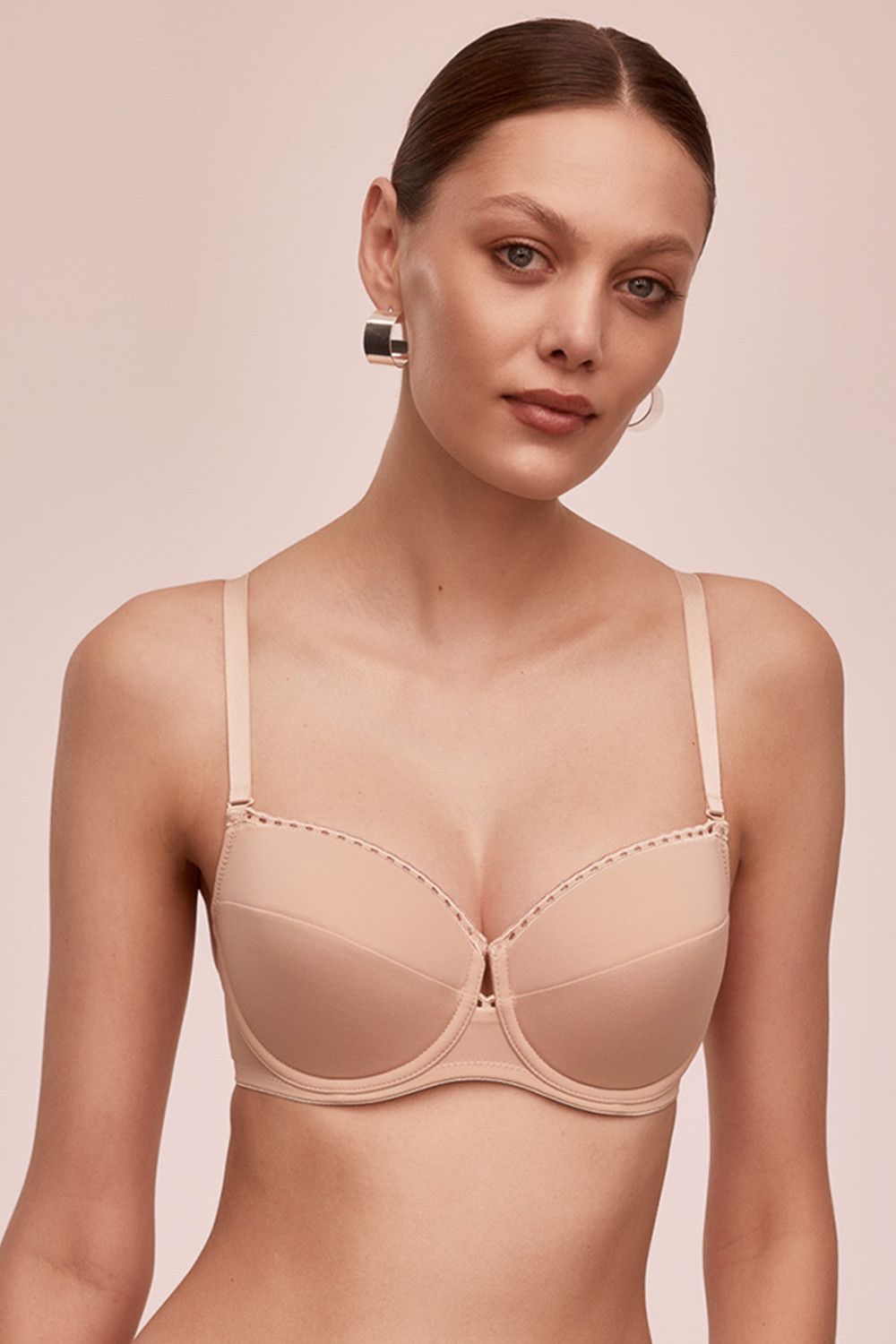 

Бюстгальтер женский Alles Elena II U бежевый 75B, Elena II U
