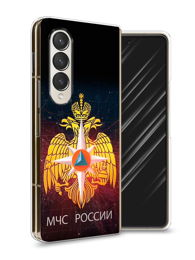 

Чехол Awog на Samsung Galaxy Z Fold 4 / Самсунг Галакси Зет Фолд 4 "МЧС России", Разноцветный, 2106950-5