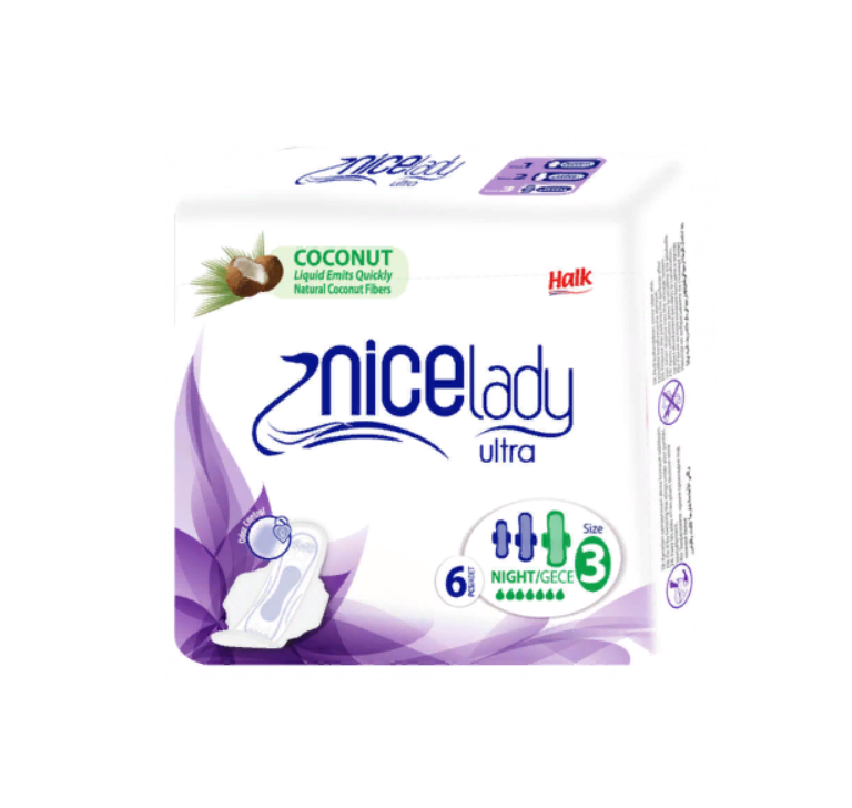 

Прокладки NICELADY Ultra night 6 шт.