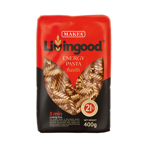 фото Макаронные изделия livingood energy pasta fusilli 400 г makfa