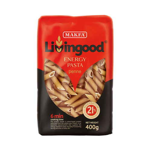 фото Макаронные изделия livingood energy pasta penne 400 г makfa