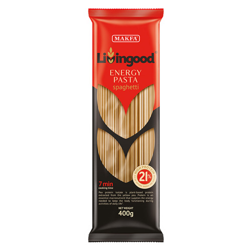 фото Макаронные изделия livingood energy pasta spaghetti 400 г makfa