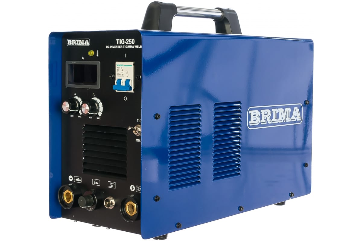 Установка инверторная для аргонодуговой сварки BRIMA TIG-250 (220В) редуктор brima