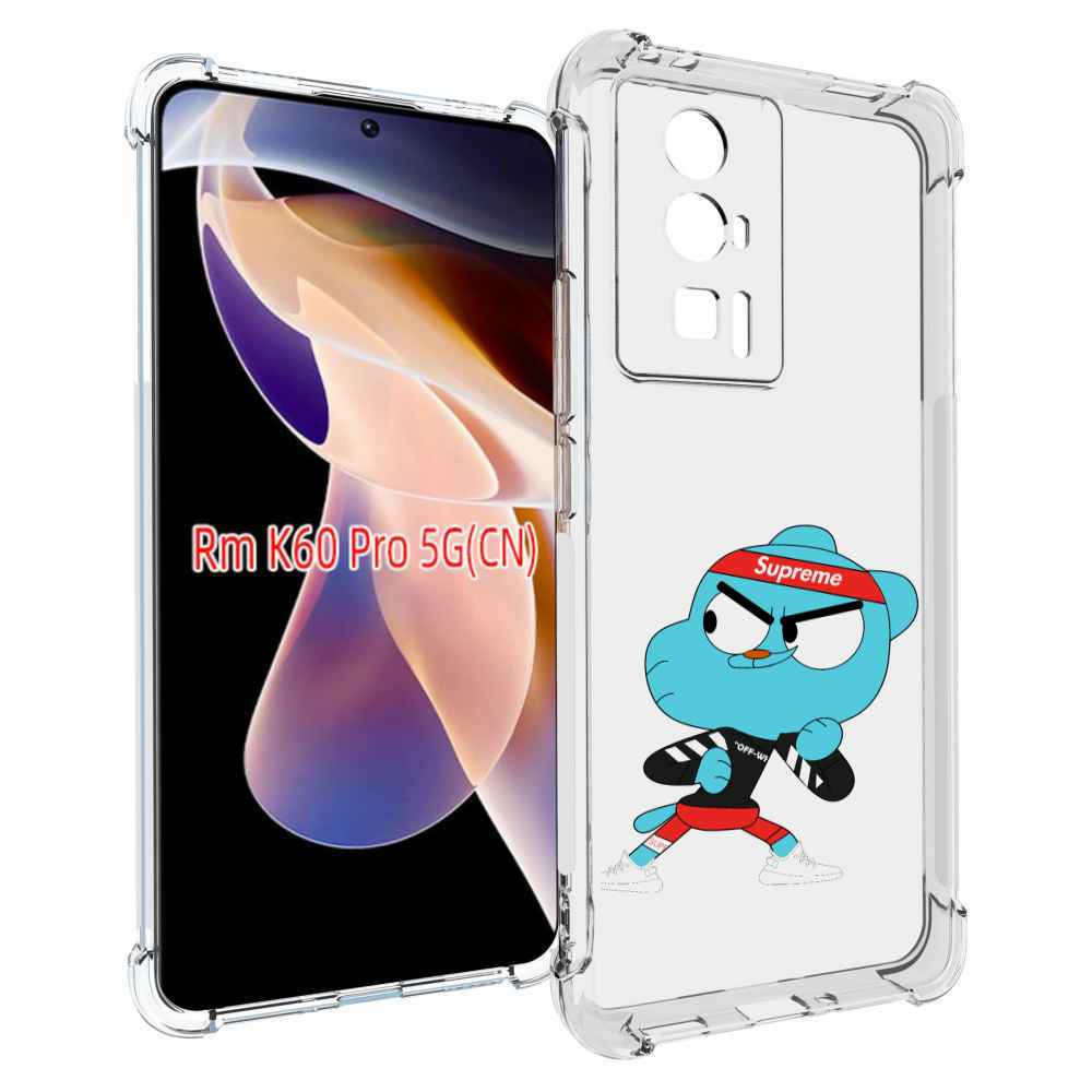 Чехол MyPads Модный-Гамбол для Xiaomi Redmi K60 Pro