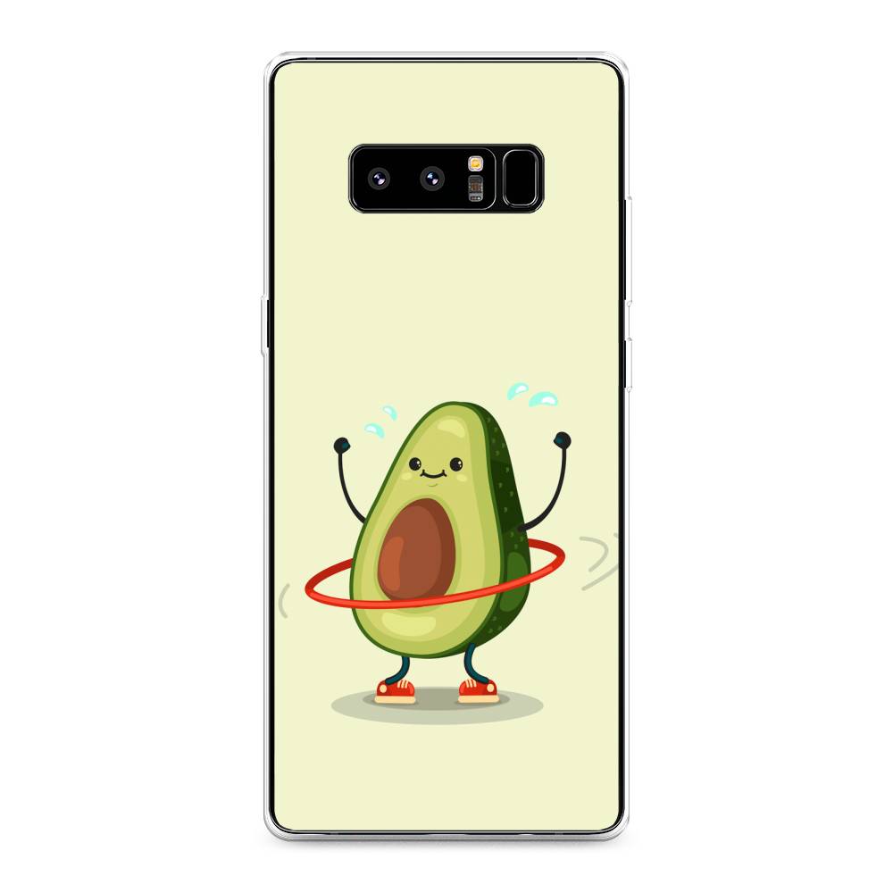 

Чехол Awog на Samsung Galaxy Note 8 "Авокадо с обручем", Бежевый, 25250-10