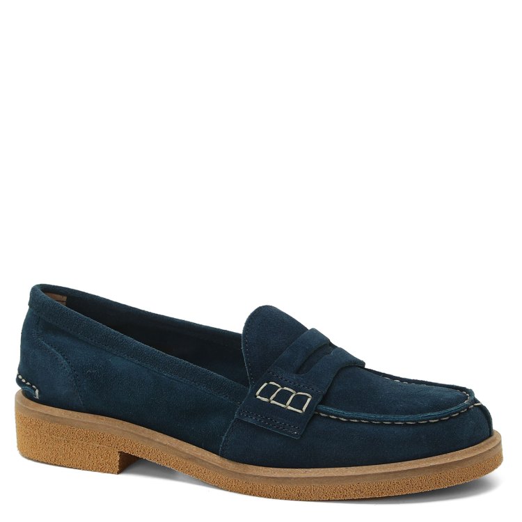 

Лоферы женские History 541 PRA 200 синие 37 EU, Синий, PRA 200