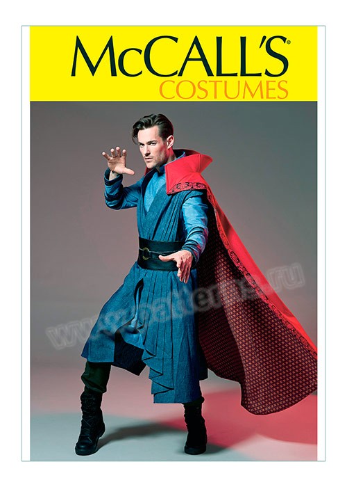 

Выкройка McCall's №7676 — Мужской костюм косплей