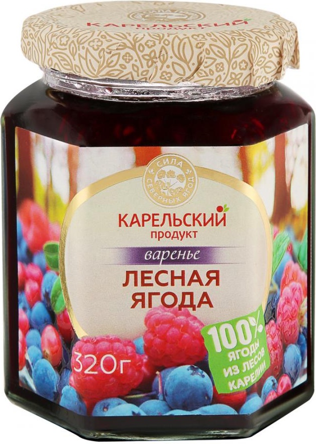 

Варенье Карельский продукт Лесная ягода 320г