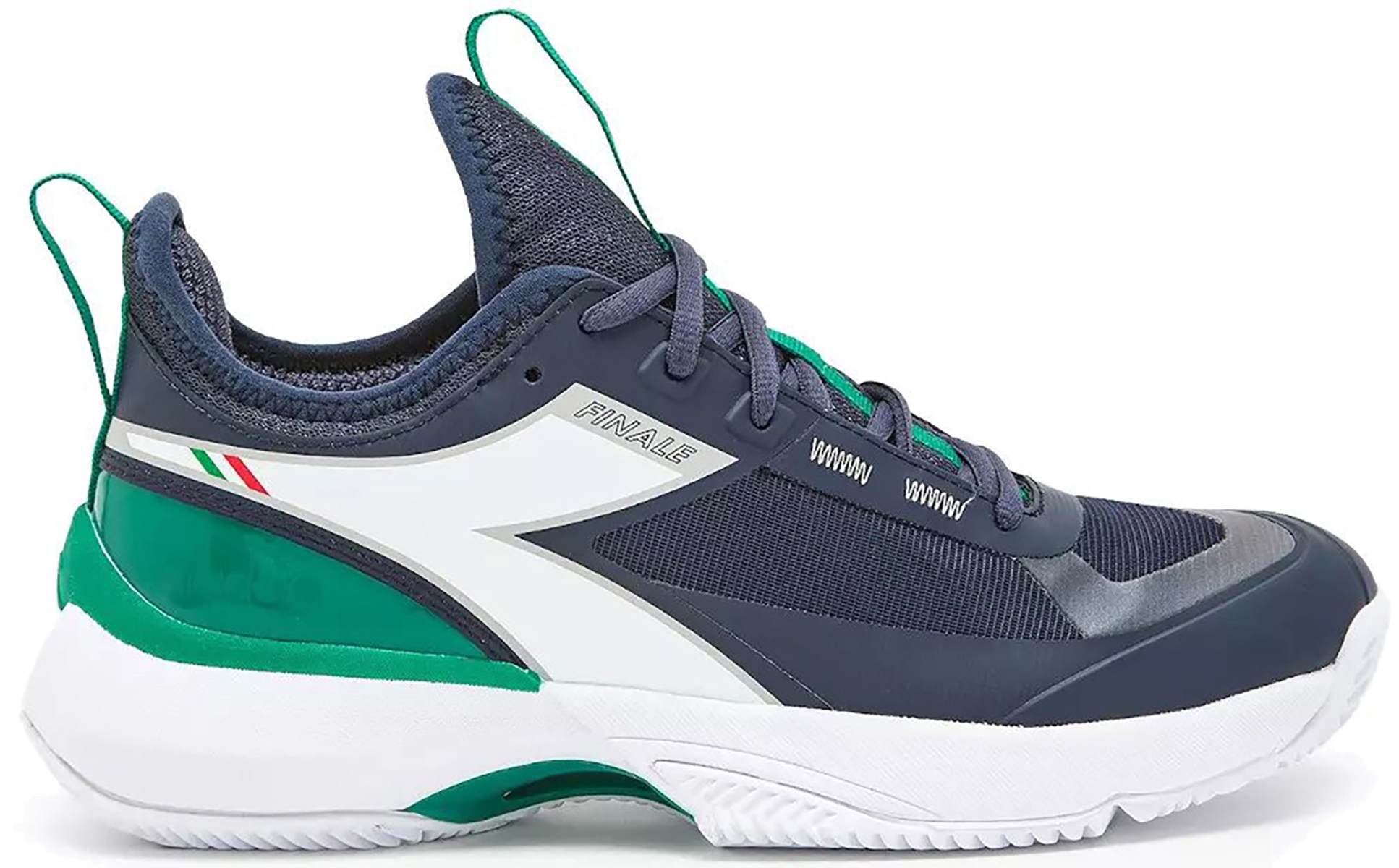 

Кроссовки мужские Diadora Finale Clay синие 11.5 UK, Синий, Finale Clay