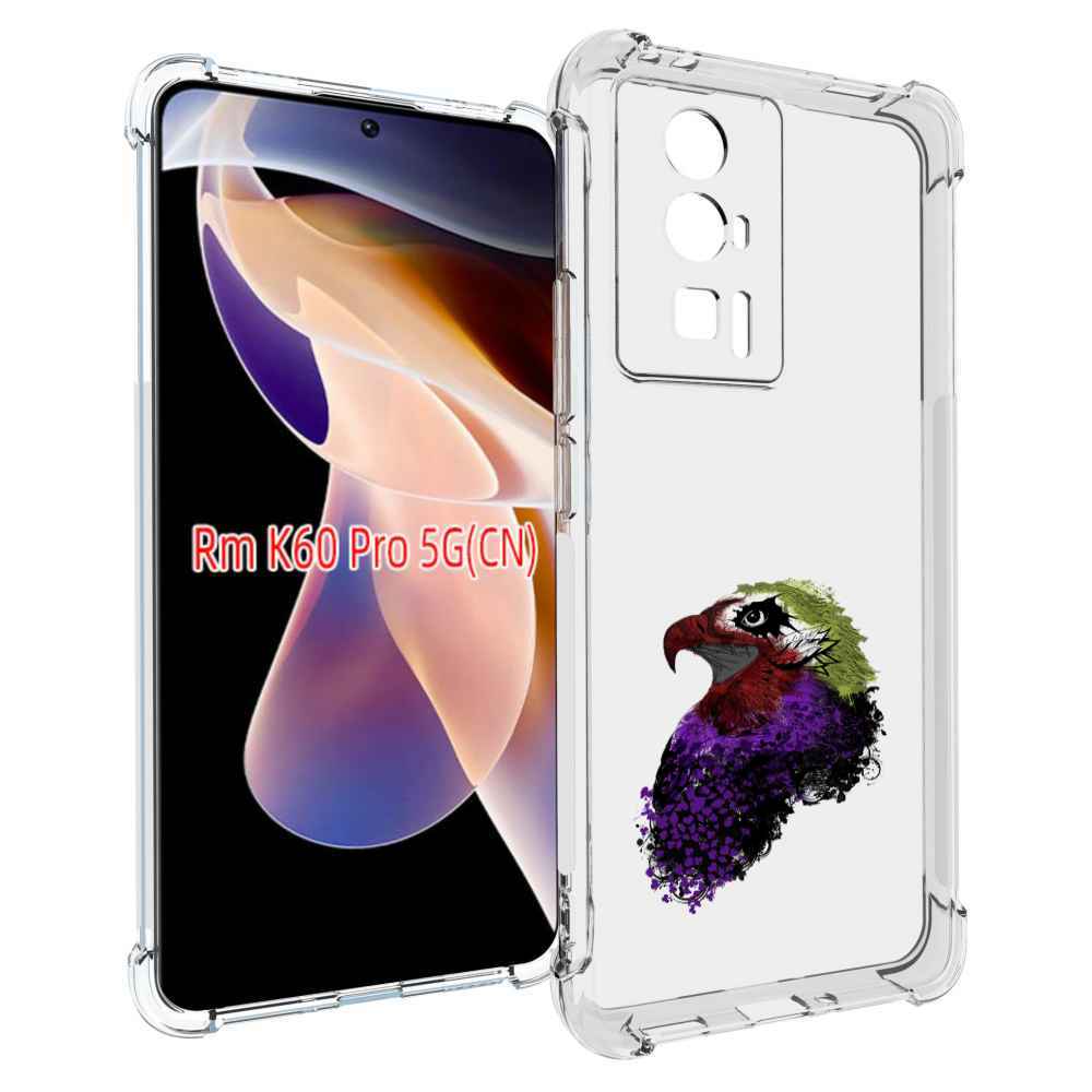 

Чехол MyPads Орел для Xiaomi Redmi K60 Pro, Прозрачный, Tocco