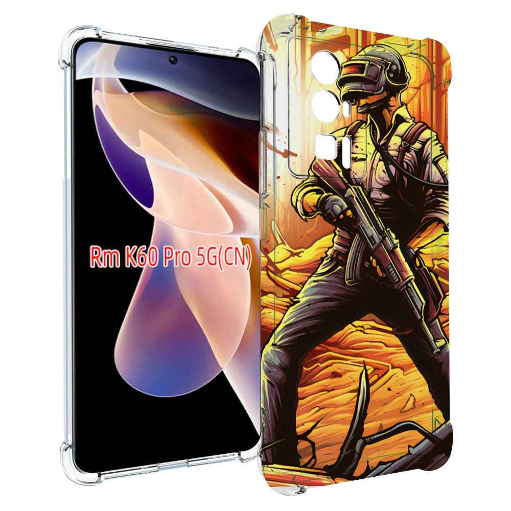 

Чехол MyPads Пабг для Xiaomi Redmi K60 Pro, Прозрачный, Tocco