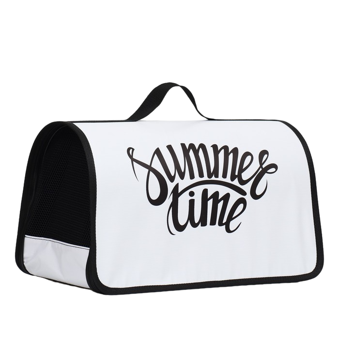 

Сумка-переноска для животных Summer time, каркасная, 50 х 25 х 28 см