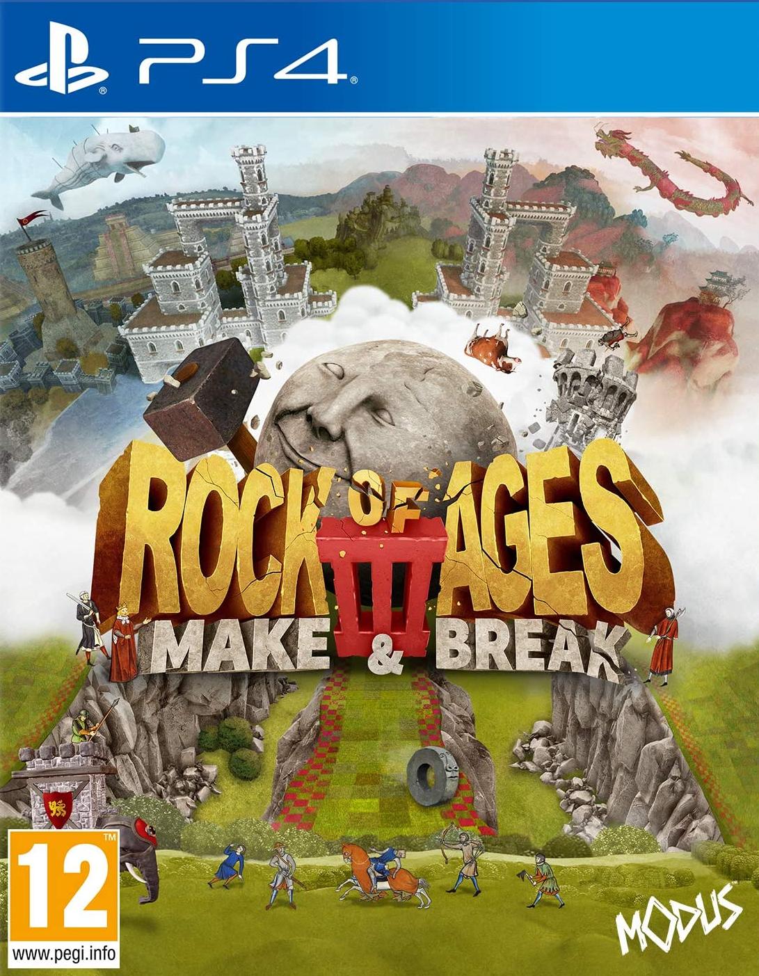 фото Игра rock of ages 3 (iii) make and break русская версия (ps4) modus games