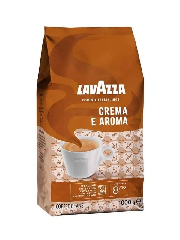 фото Кофе в зернах crema e aroma 1000 lavazza