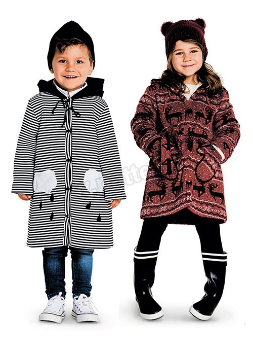 

Выкройка Burda №9334 — Пальто