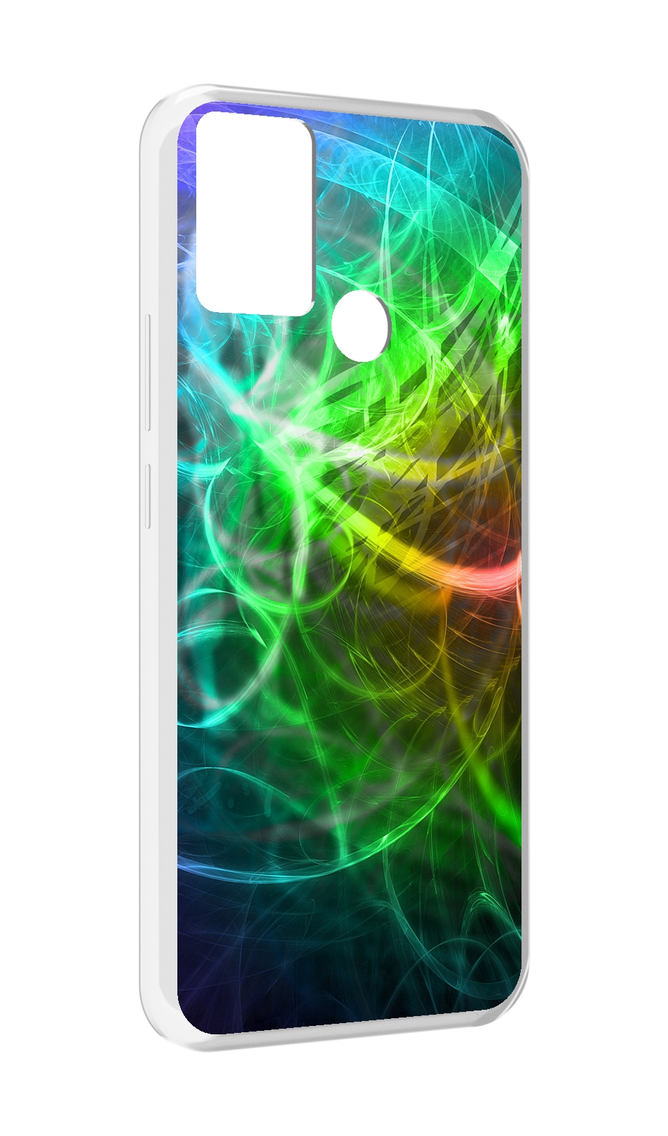 

Чехол MyPads разноцветная-абстракция-линиями для Infinix Hot 11 Play, Прозрачный, Tocco