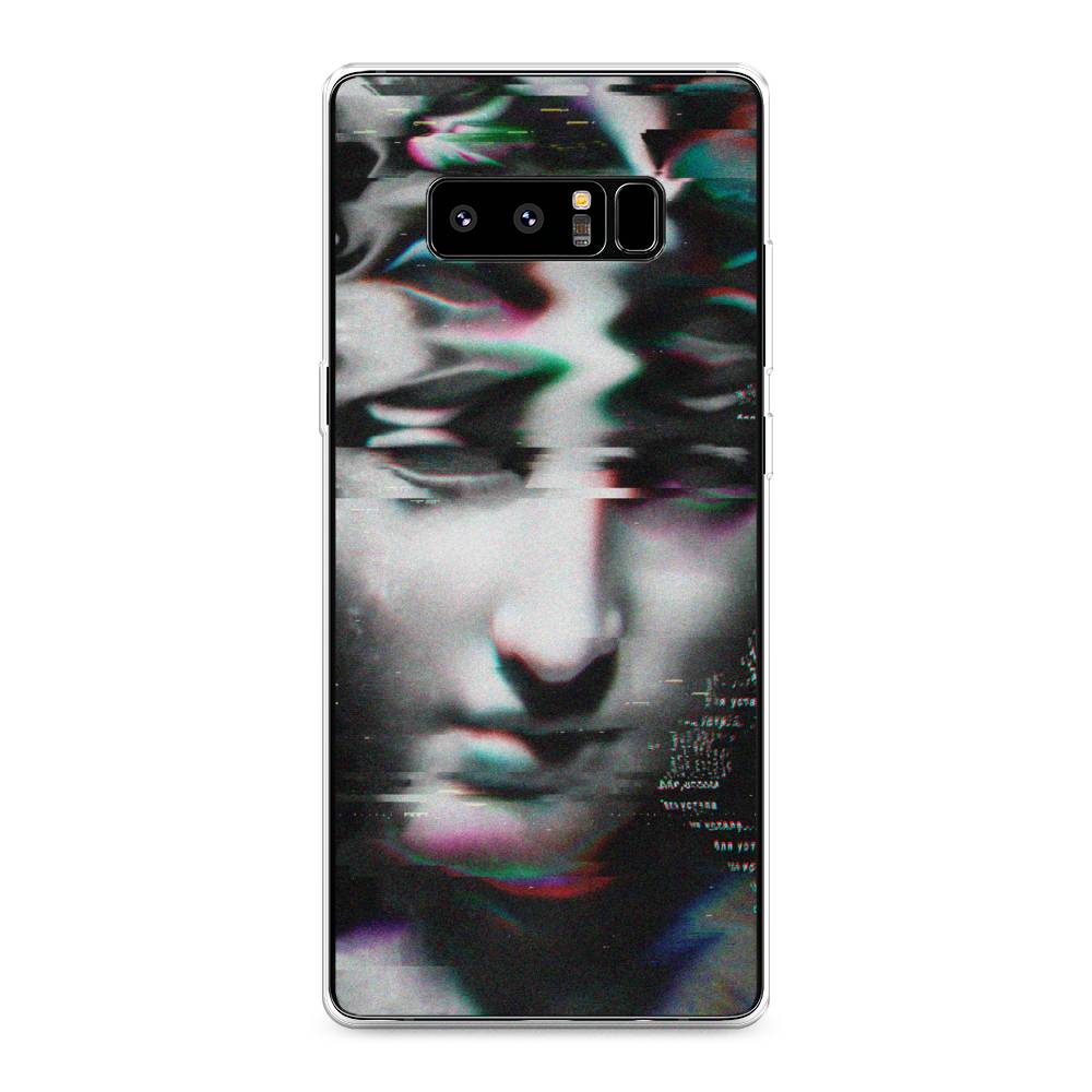 

Чехол Awog на Samsung Galaxy Note 8 "Glitch Art", Серый, 25250-9