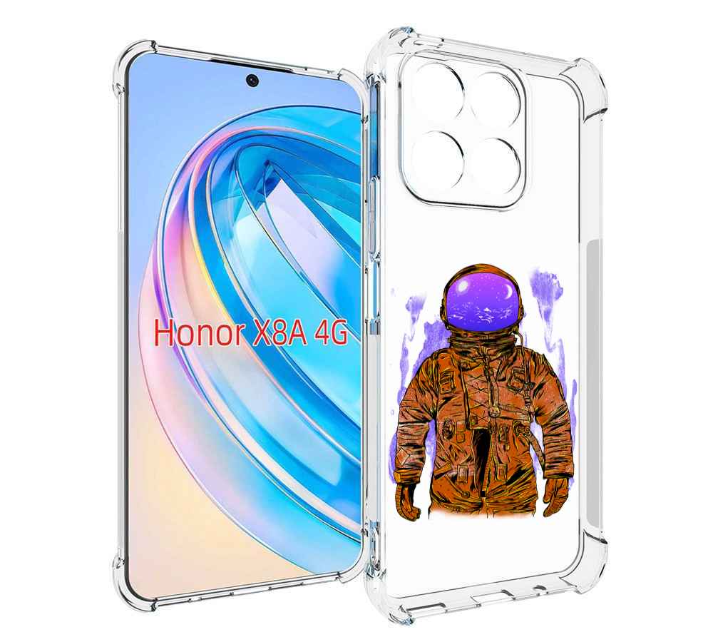 

Чехол MyPads нарисованный мужчина в скафандре для Honor X8a, Tocco