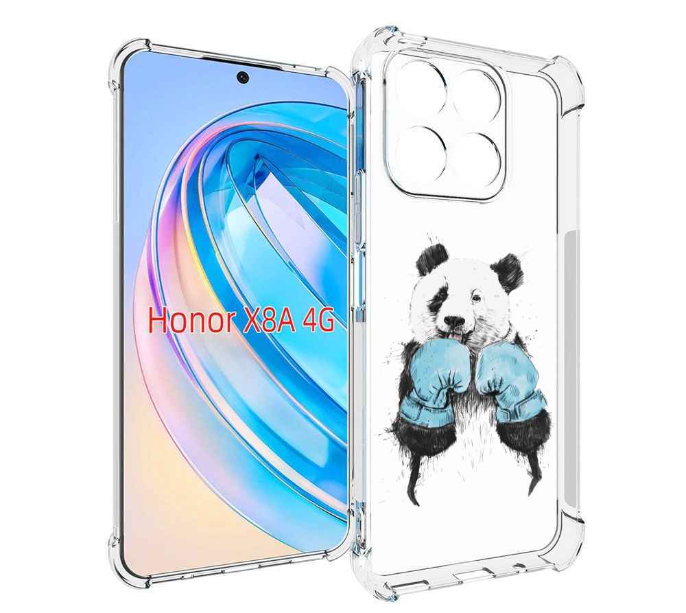 

Чехол MyPads панда боксер для Honor X8a, Tocco