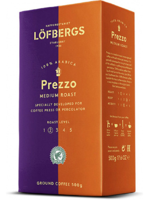 Молотый кофе Lofbergs Prezzo 500g (500 г)