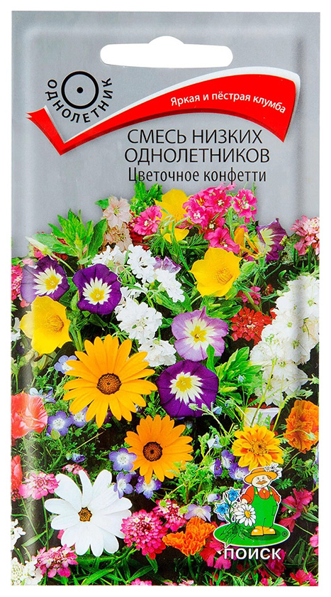 

Семена смесь цветов Поиск Цветочное конфетти 490455 1 уп.