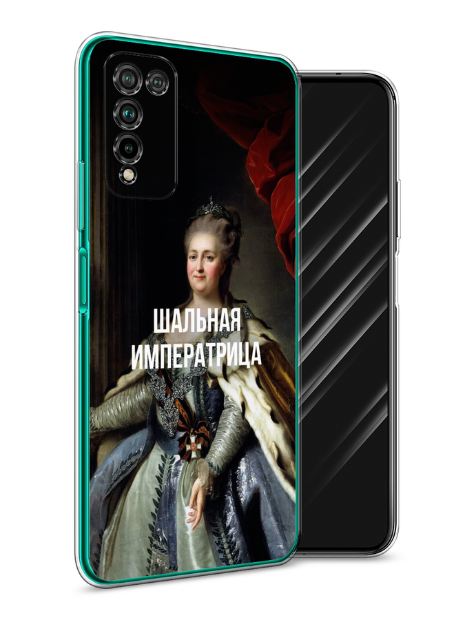 

Чехол Awog на Honor 10X Lite "Шальная императрица", Синий;красный;белый, 6104650-6