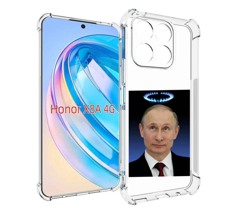 

Чехол MyPads святой газ для Honor X8a, Tocco