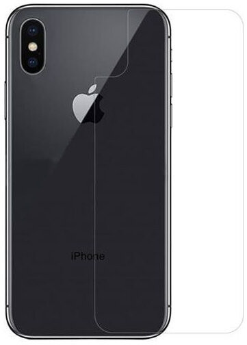 фото Защитное стекло nillkin 2.5d amaziing h 0.33 mm на заднюю панель для iphone x