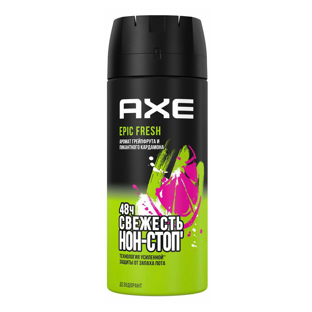 Дезодорант аэрозоль для тела Axe Epic fresh мужской 150 мл