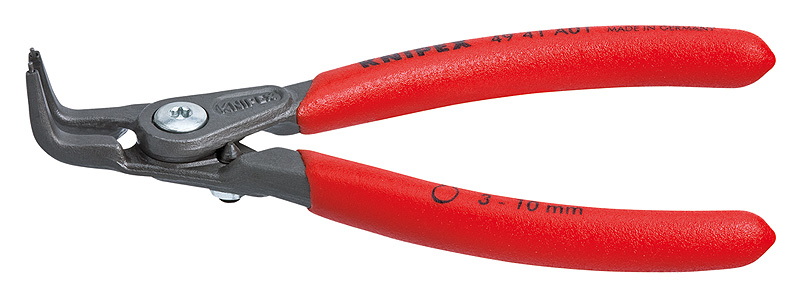 

KNIPEX Щипцы прециз. для внешних стопорн. колец, с ограничит., губки 90°, посад. размер d