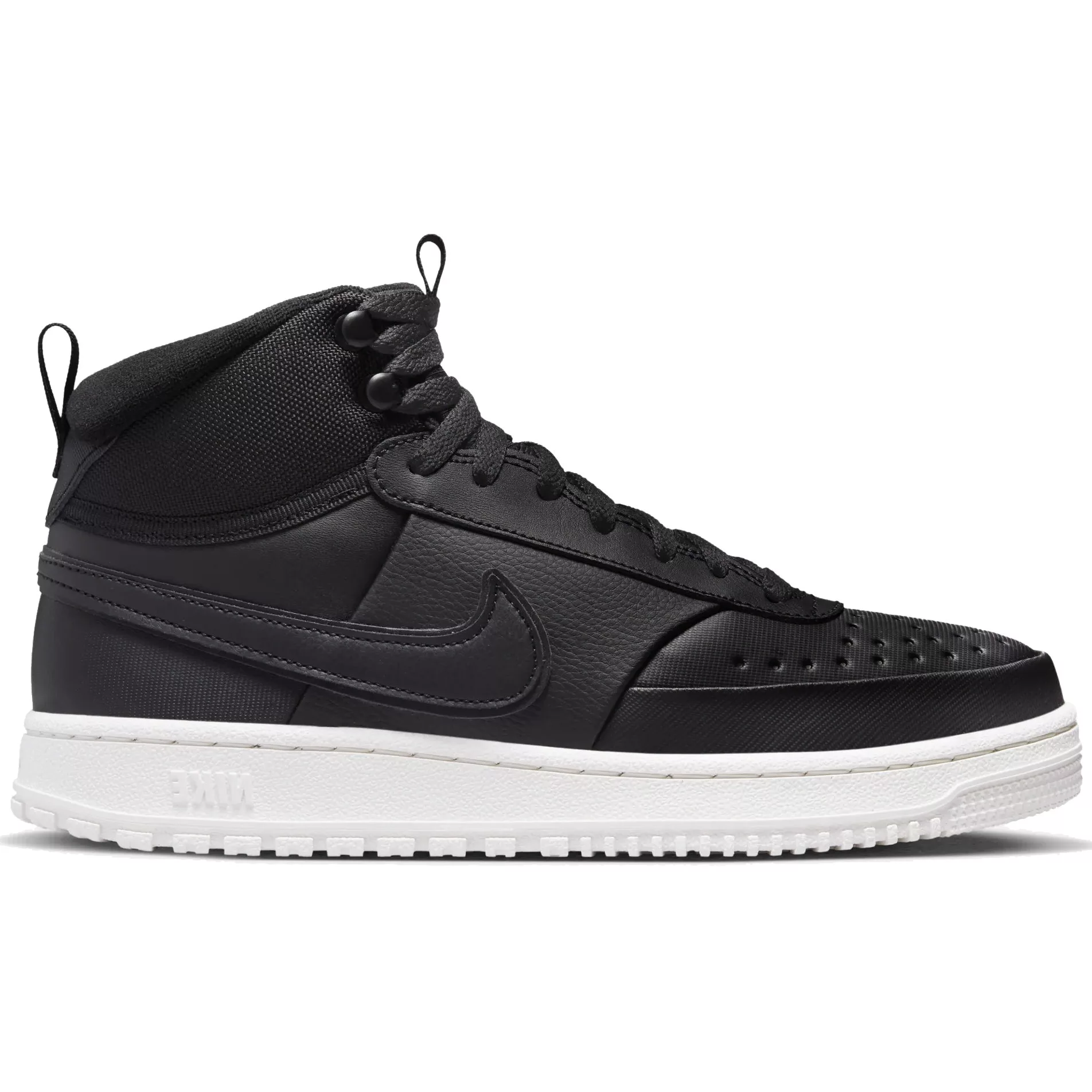 

Кеды унисекс Nike COURT VISION MID WNTR черные 42 EU, Черный, COURT VISION MID WNTR