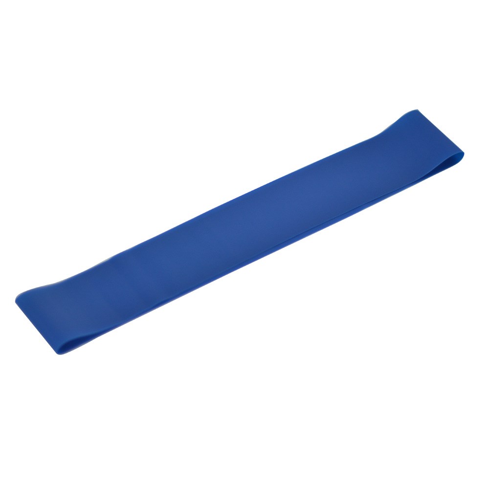 Резинка для фитнеса Bentfores толщина 0.7 мм, нагрузка 7-9 кг, синяя