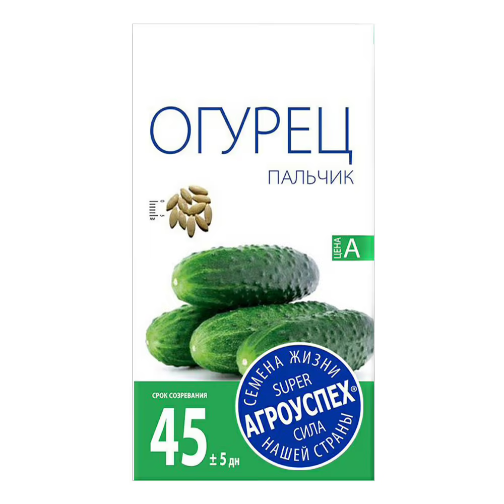

Семена огурец Агроуспех Пальчик 1 уп.