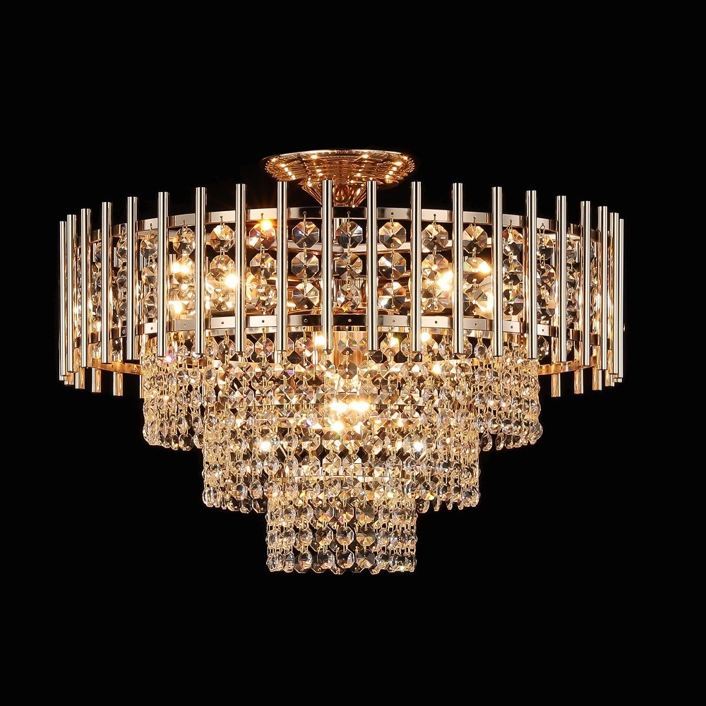 

Люстра хрустальная Gerhort G211197GD+CL, G21119
