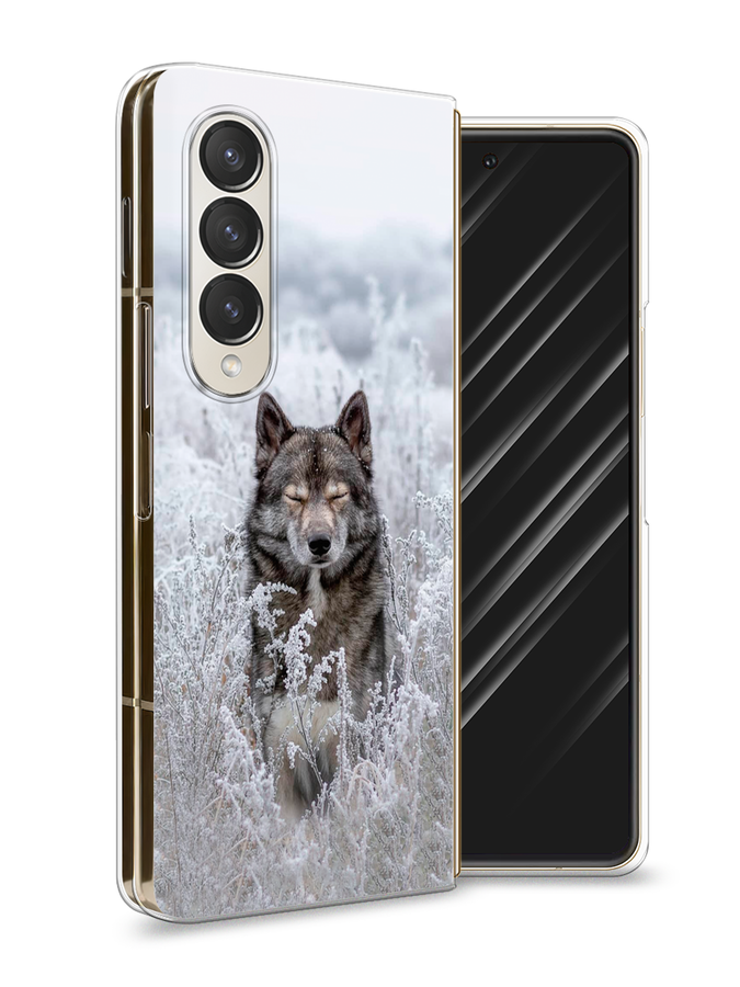 

Чехол Awog на Samsung Galaxy Z Fold 4 / Самсунг Галакси Зет Фолд 4 "Волк в поле", Разноцветный, 2106950-1
