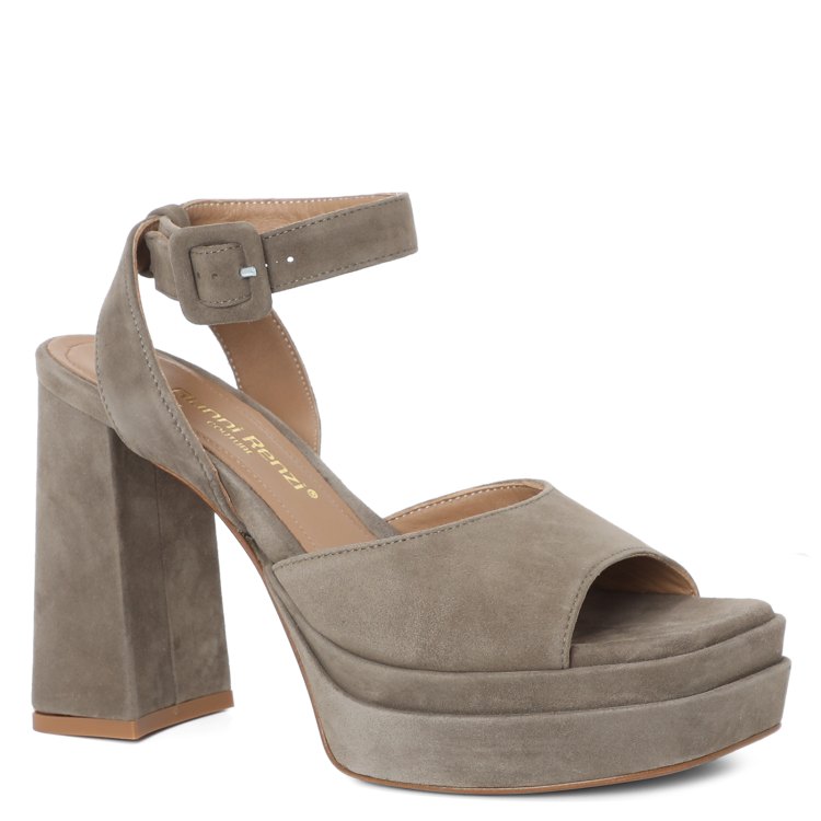 

Босоножки женские GIANNI RENZI GR956_З серые 38 EU, Серый, GR956_З