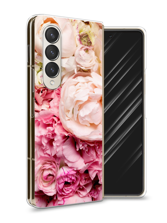 

Чехол Awog на Samsung Galaxy Z Fold 4 / Самсунг Галакси Зет Фолд 4 "Пионы яркие", Разноцветный, 2106950-8
