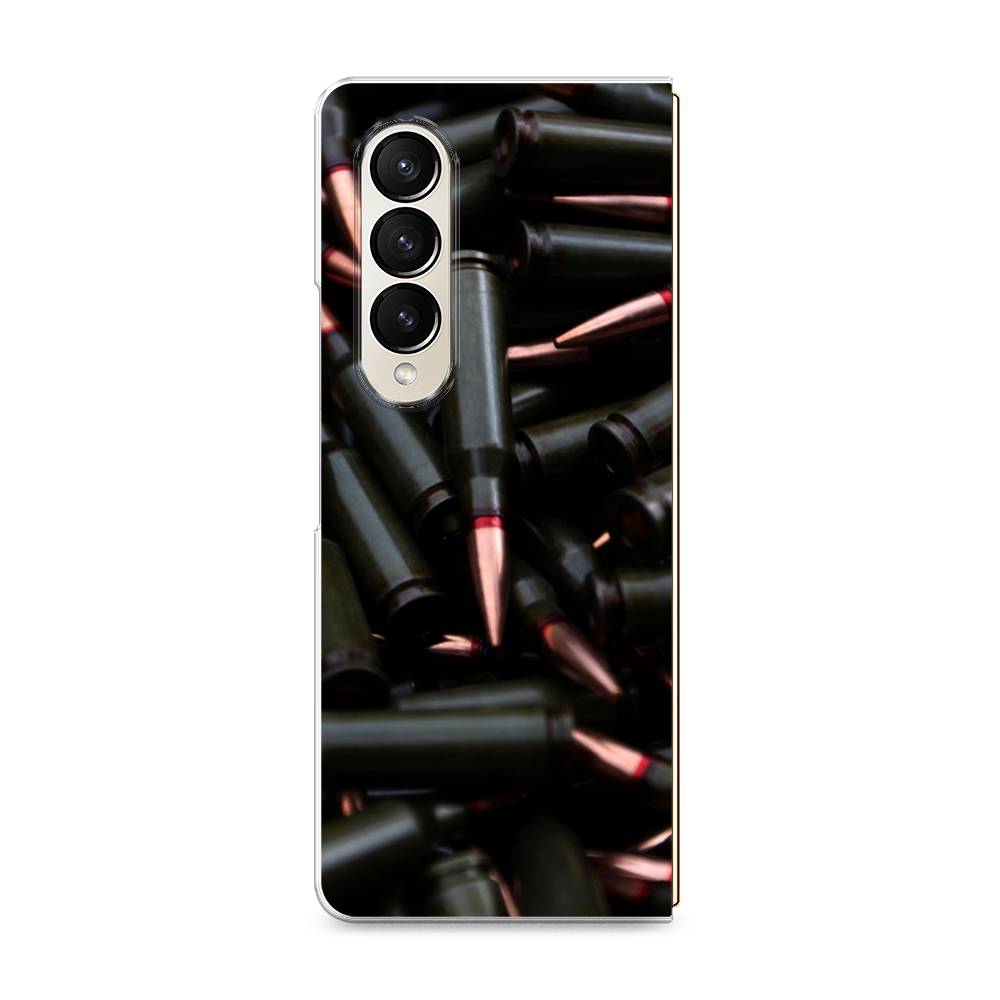 

Чехол Awog на Samsung Galaxy Z Fold 4 / Самсунг Галакси Зет Фолд 4 "Пули черные", Разноцветный, 2106950-5