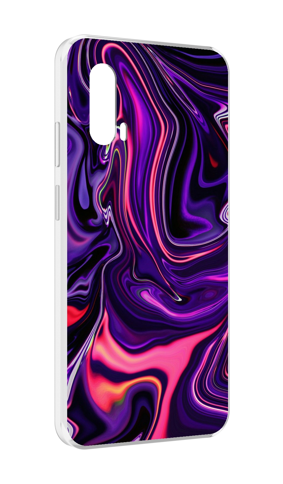 

Чехол MyPads фиолетовые краски для Blackview BV7100, Прозрачный, Tocco