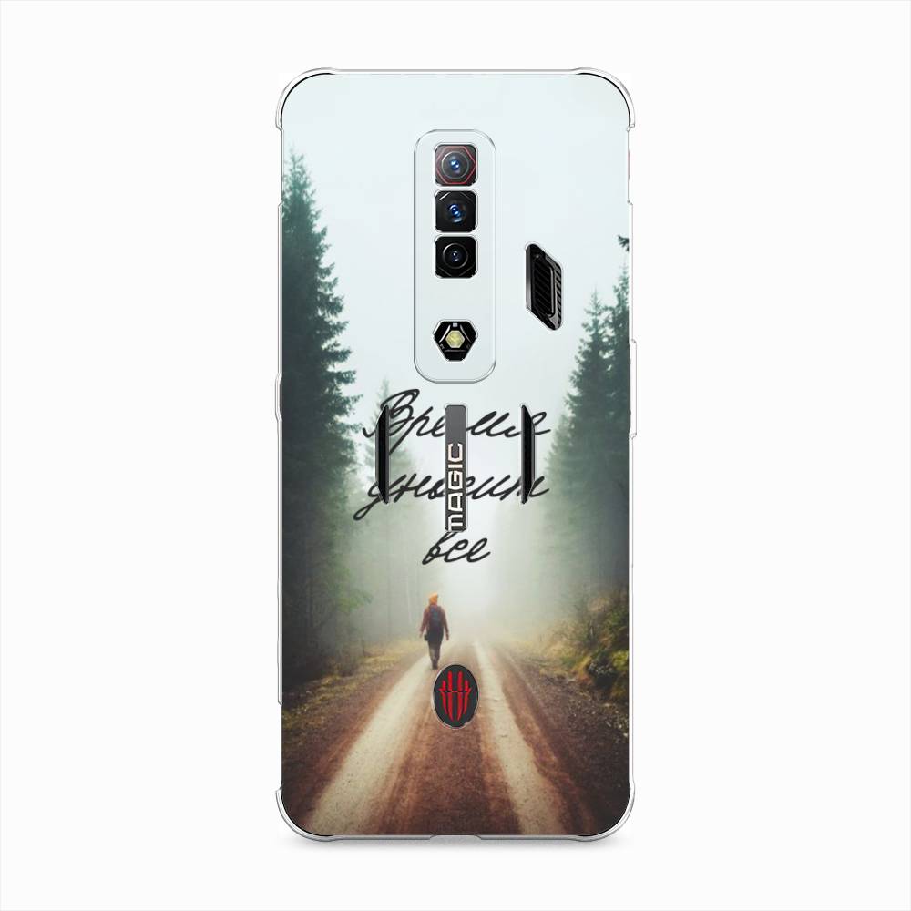 

Чехол Awog на ZTE Nubia Red Magic 7S / ЗТЕ Нубия Ред Мэджик 7С "Время уносит все", Разноцветный, 136350-6