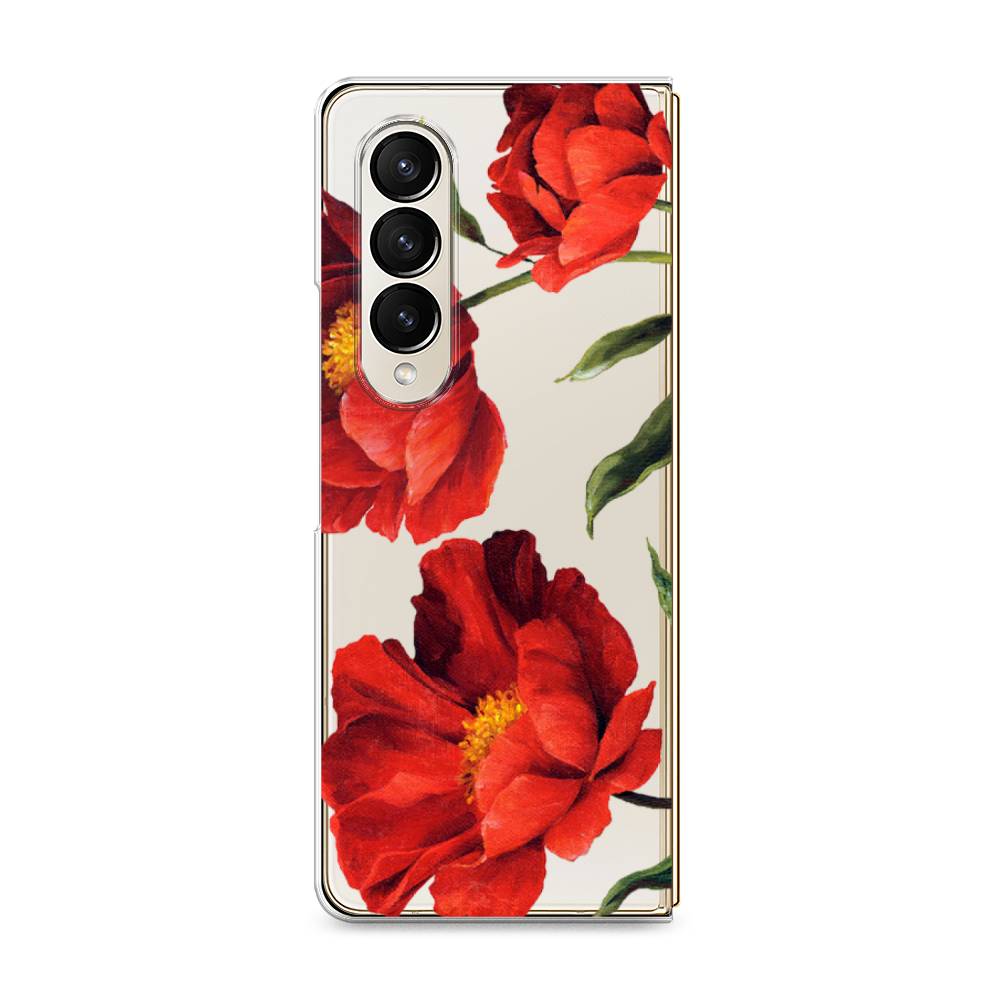 

Чехол Awog на Samsung Galaxy Z Fold 4 / Самсунг Галакси Зет Фолд 4 "Красные маки", Разноцветный, 2106950-8