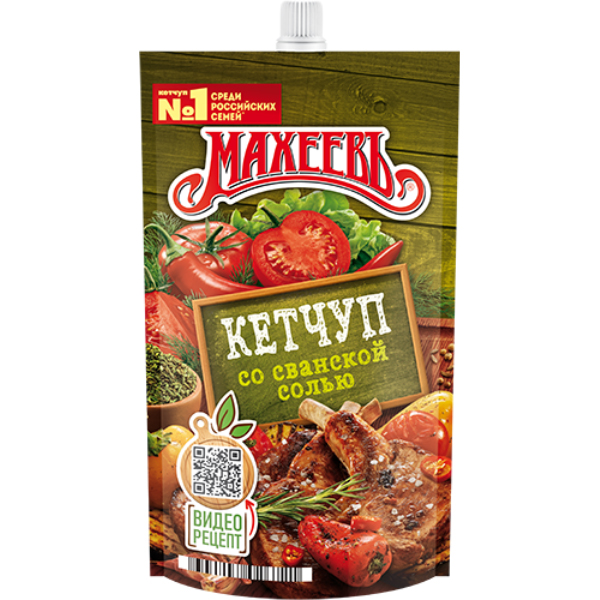 

Кетчуп Махеевъ со сванской солью 300г