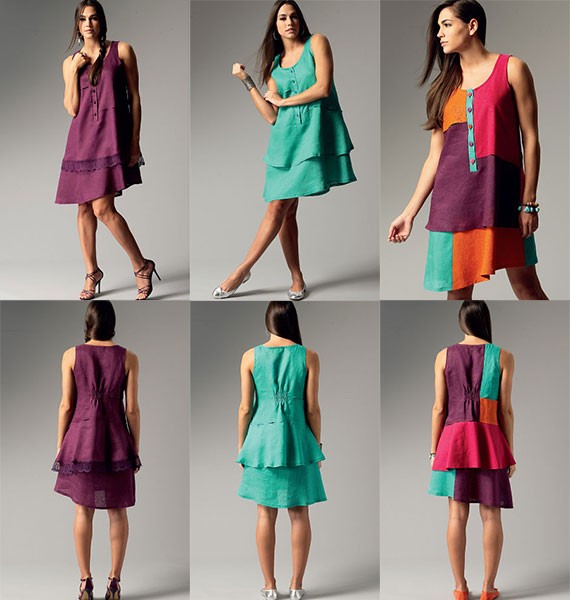 

Выкройка Butterick №5881 — Платье
