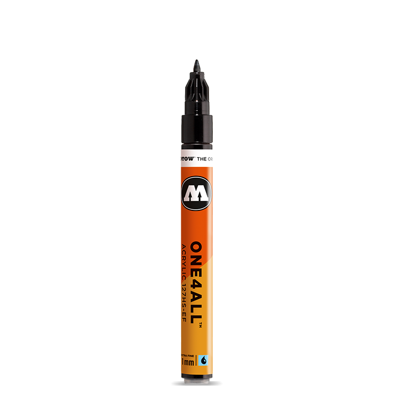 

Маркер Molotow 127HS-EF #180 черный, One4all 127101 HS-EF #180 черный 127101