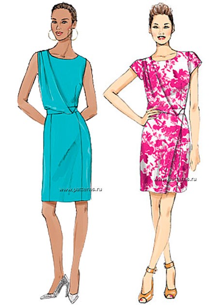 

Выкройка Butterick №6240 — Платье
